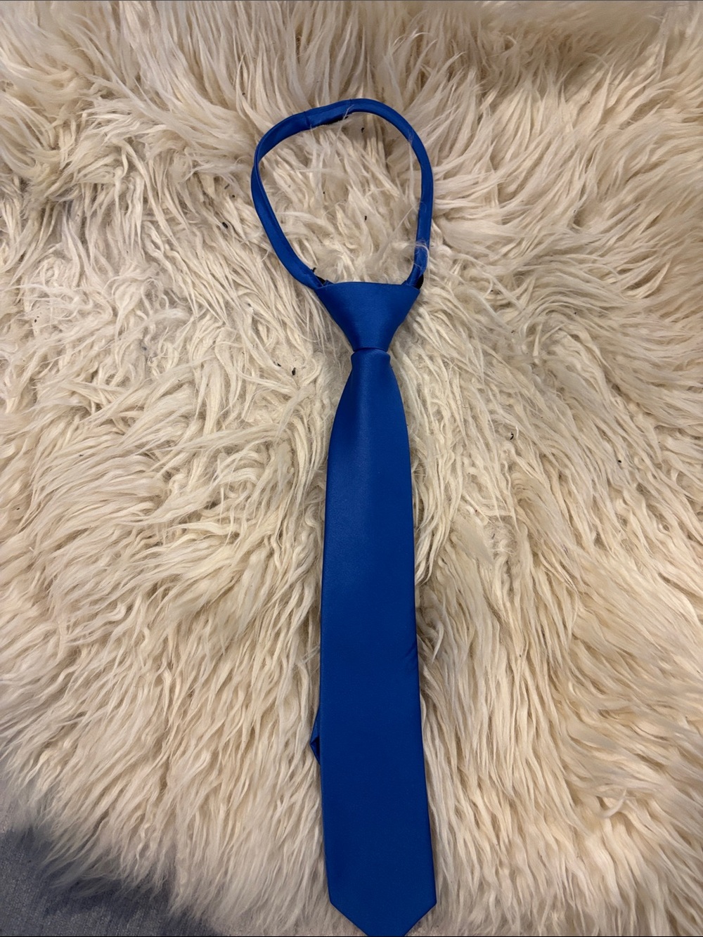 Pre-Tied Boy’s Blue Tie